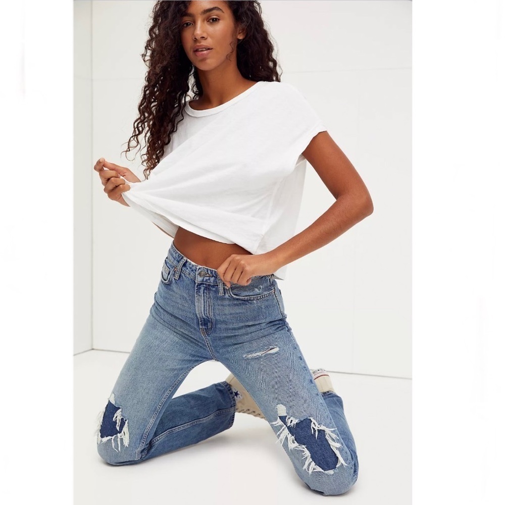 Free People My Own Lane Jeans - Picture 2 of 7